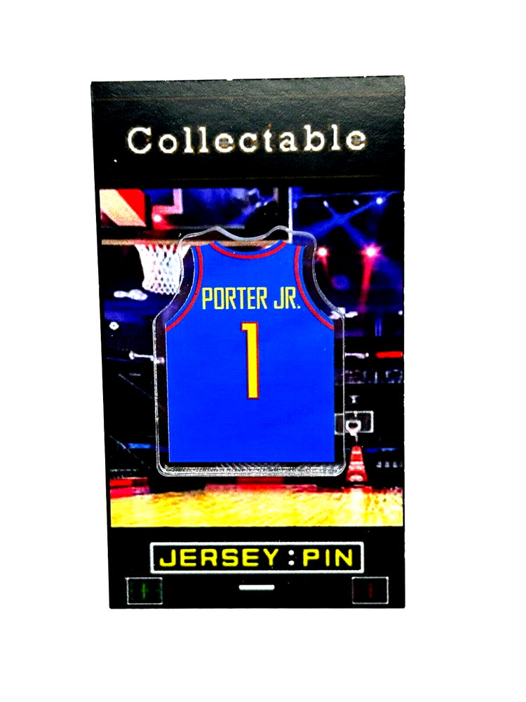 Denver Nuggets Michael Porter Jr jersey lapel pin collectible