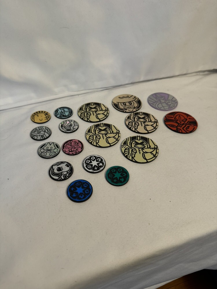 Pokemon collector coins lot