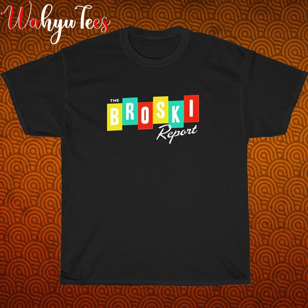 Brittany Broski Broski Logo Black/Navy/Grey/White T-Shirt Size S-5XL