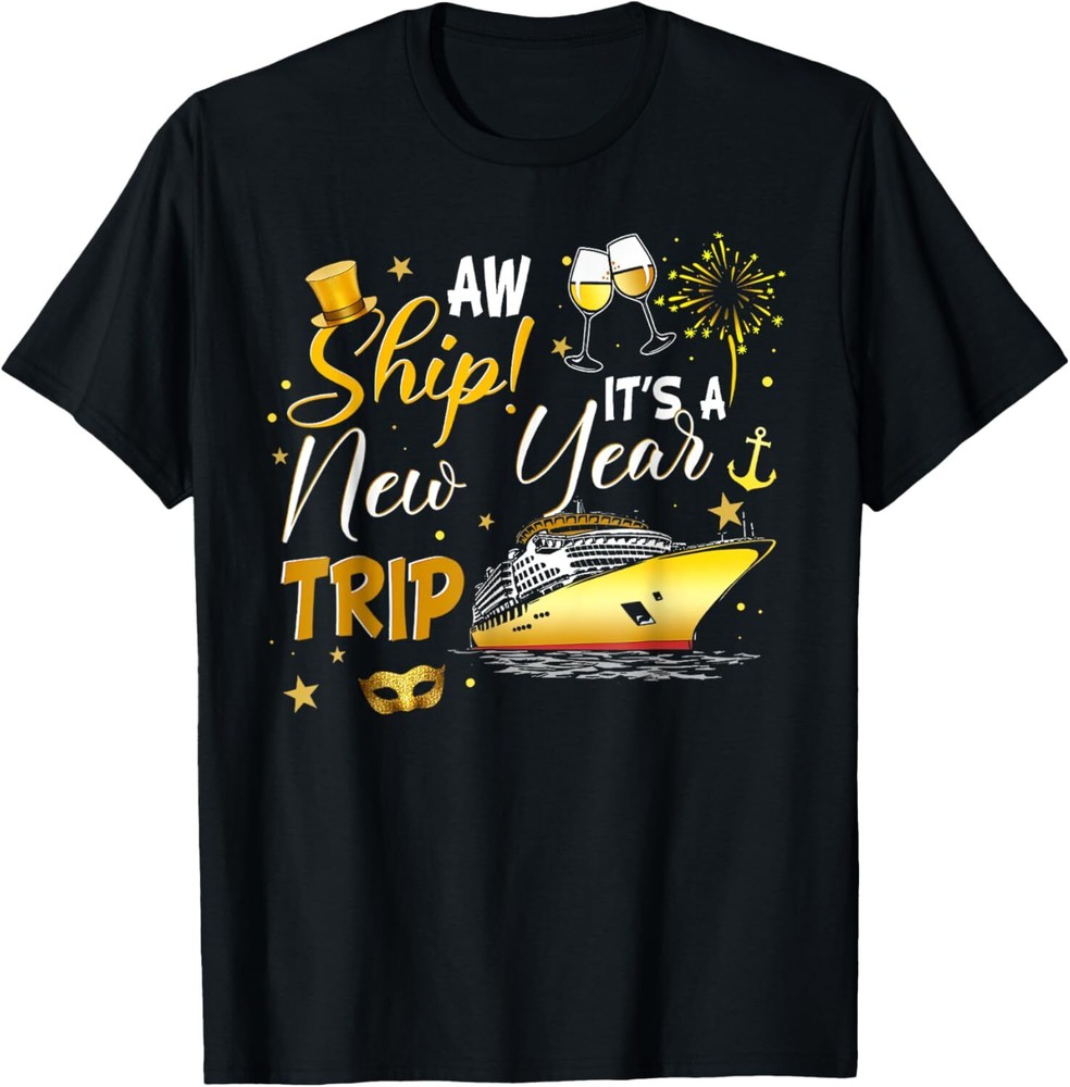2025 Family Cruise Matching T-Shirt & Hoodie Set for New Year Trip