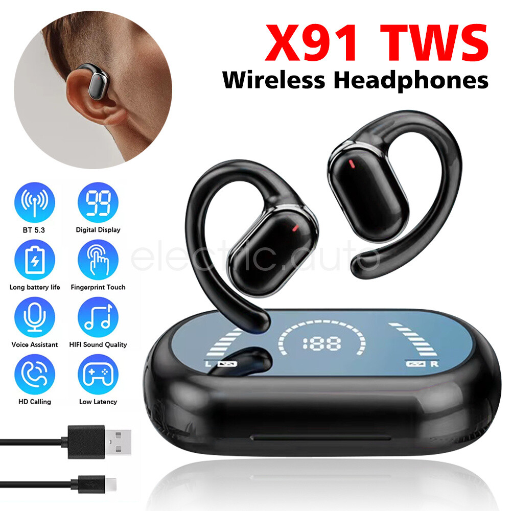 Bluetooth 5.3 TWS Earbuds with Noise Cancelling & HiFi Sound