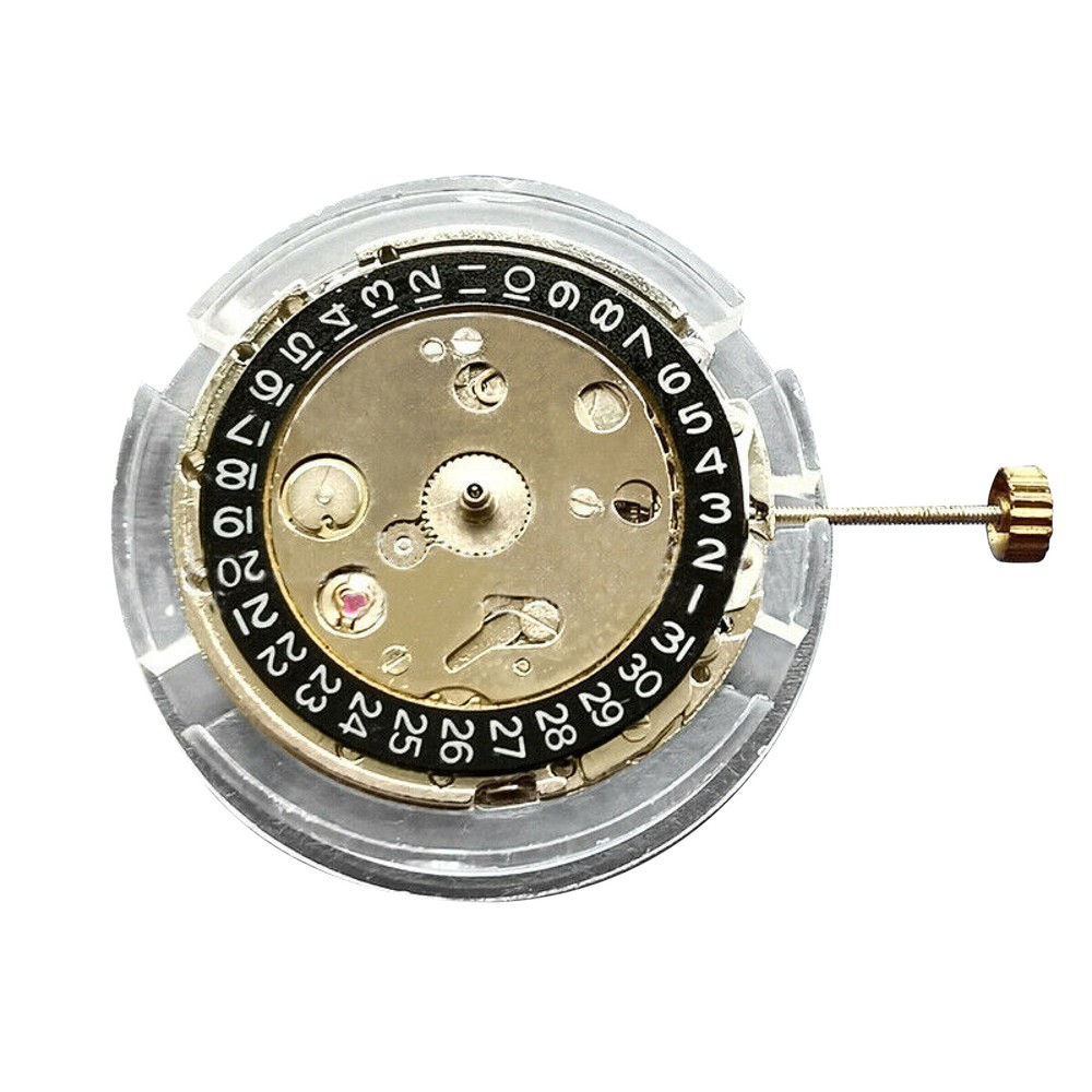 Watch Automatic Mechanical Movement Black Date Calendar @ 3 For 2813 8215 Part D