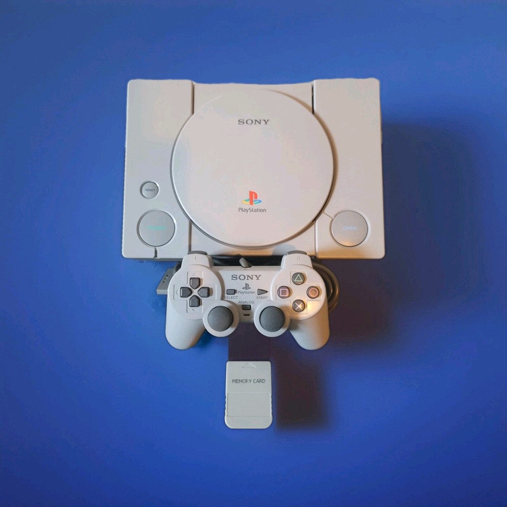 PS1 Bundle with Controller, Memory Card & Bonus Game  