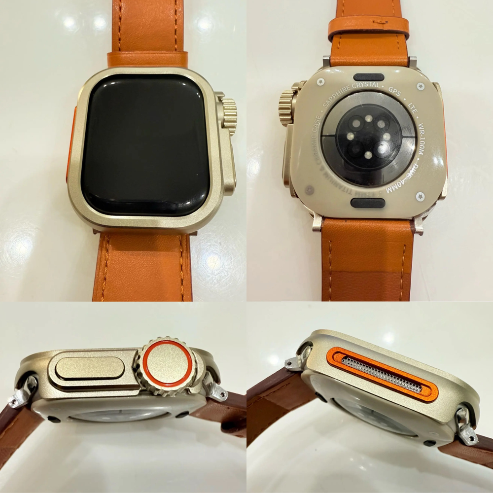 Titanium Alloy Case For Apple Watch Series 10 42mm 46mm Ultra Bezel Cover