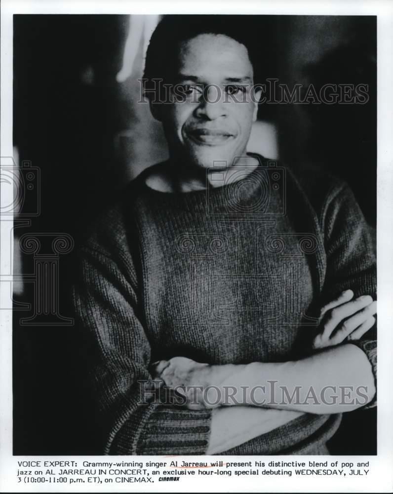 Press Photo Singer/Musician Al Jarreau - lrp38130