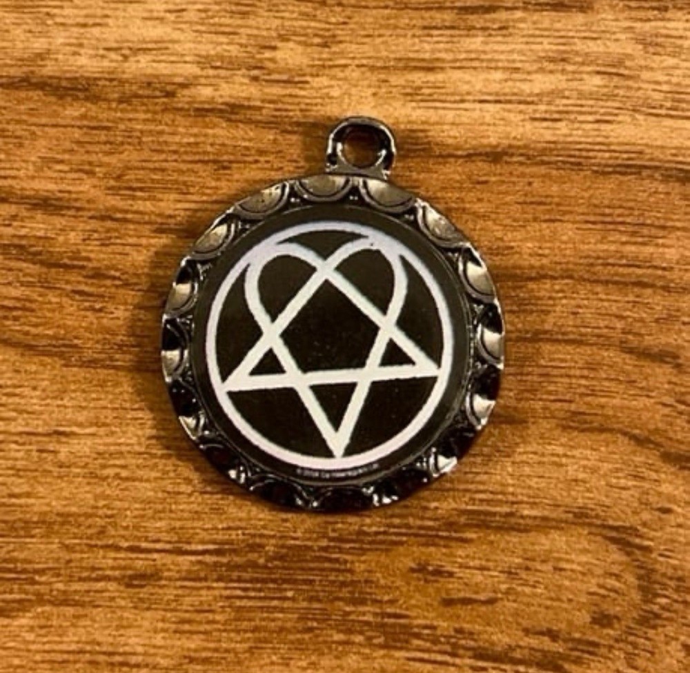 HIM (Band) Heartagram Necklace Pendant