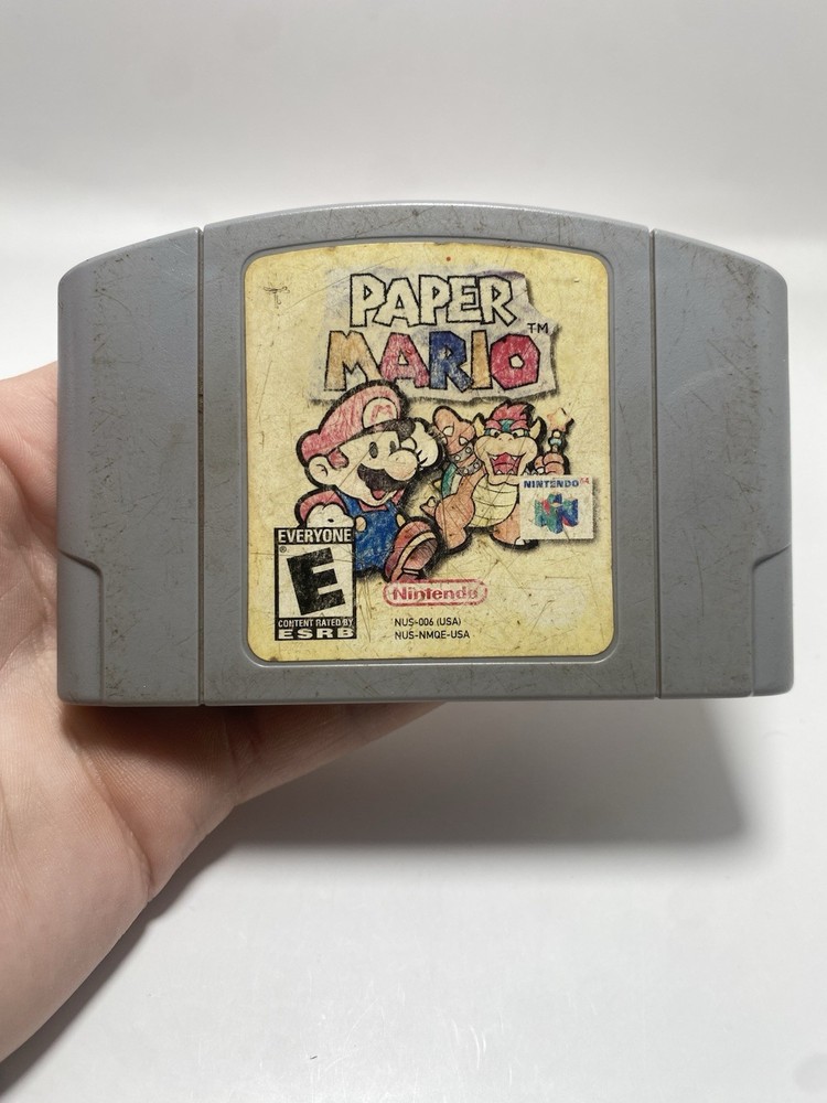 Paper Mario (Nintendo 64, N64) Authentic & Tested