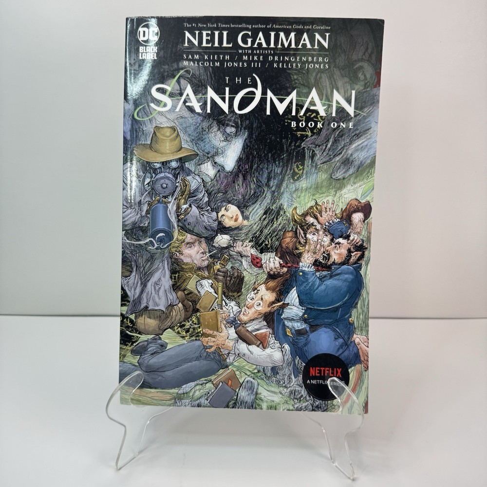 The Sandman Deluxe Edition Book One Hardcover by Neil Gaiman - Very Good Condition