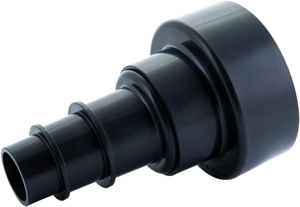 POWERTEC 70297 Modular Step 4 in 1 Adapter - Shop Vac Dust Collector Hose