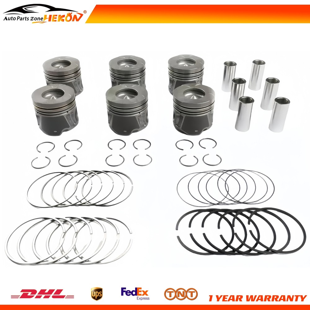 Piston Kit For 2014-22 Jeep Grand Cherokee Gladiator RAM 1500 EXF 3.0L V6 Diesel