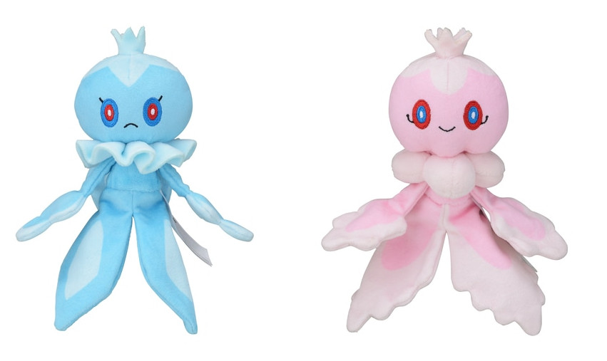 Frillish Male & Female Pokemon Fit Plush Doll NEW Pocket Monster  