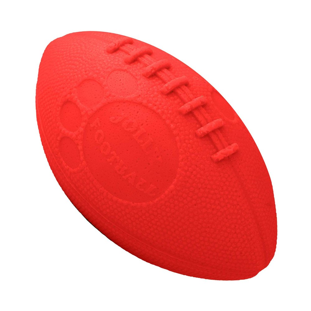 Football Dog Toy, 8 Inches, Orange