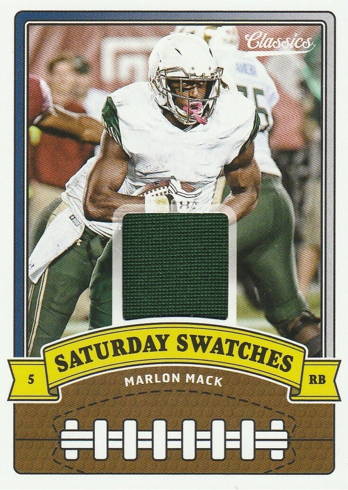 2018 Classics Saturday Swatches 15 Featuring Marlon Mack