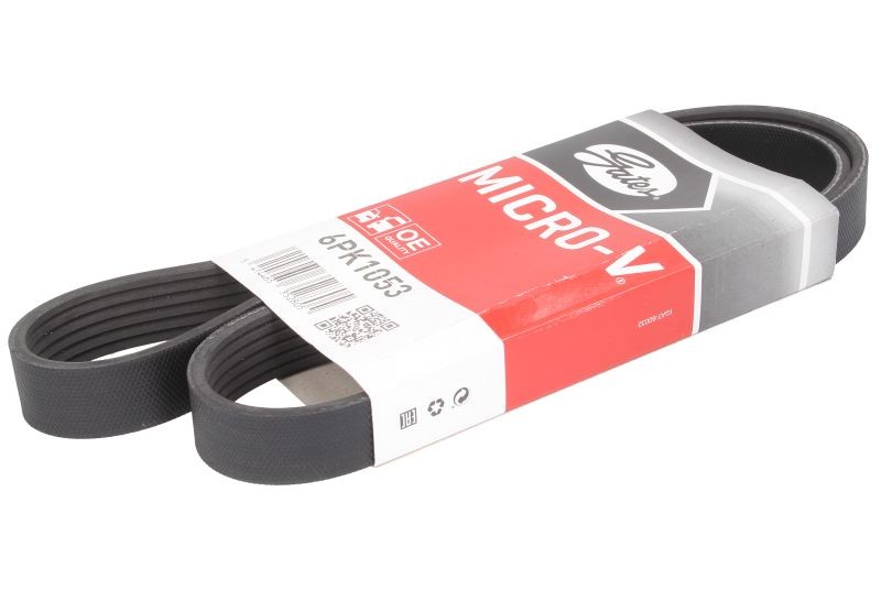 GAT multi - ribbed belt fits AUDI A1, A3, A3 kabriolet, A3 Sportback, TT, TT