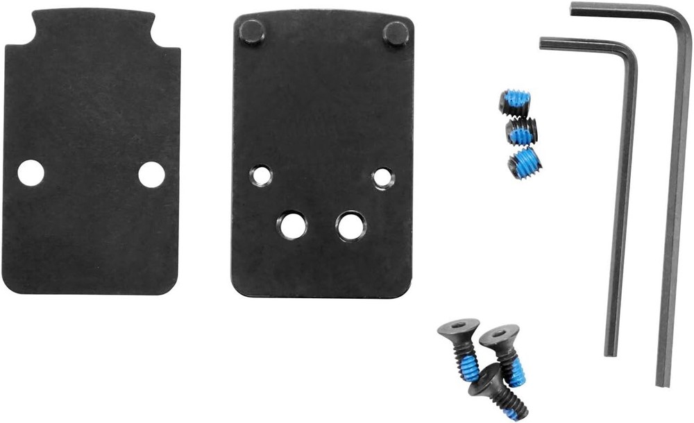 Glock Mounting Plate Adapter - Compatible with Trijicon RMR/SRO & Holosun Sights