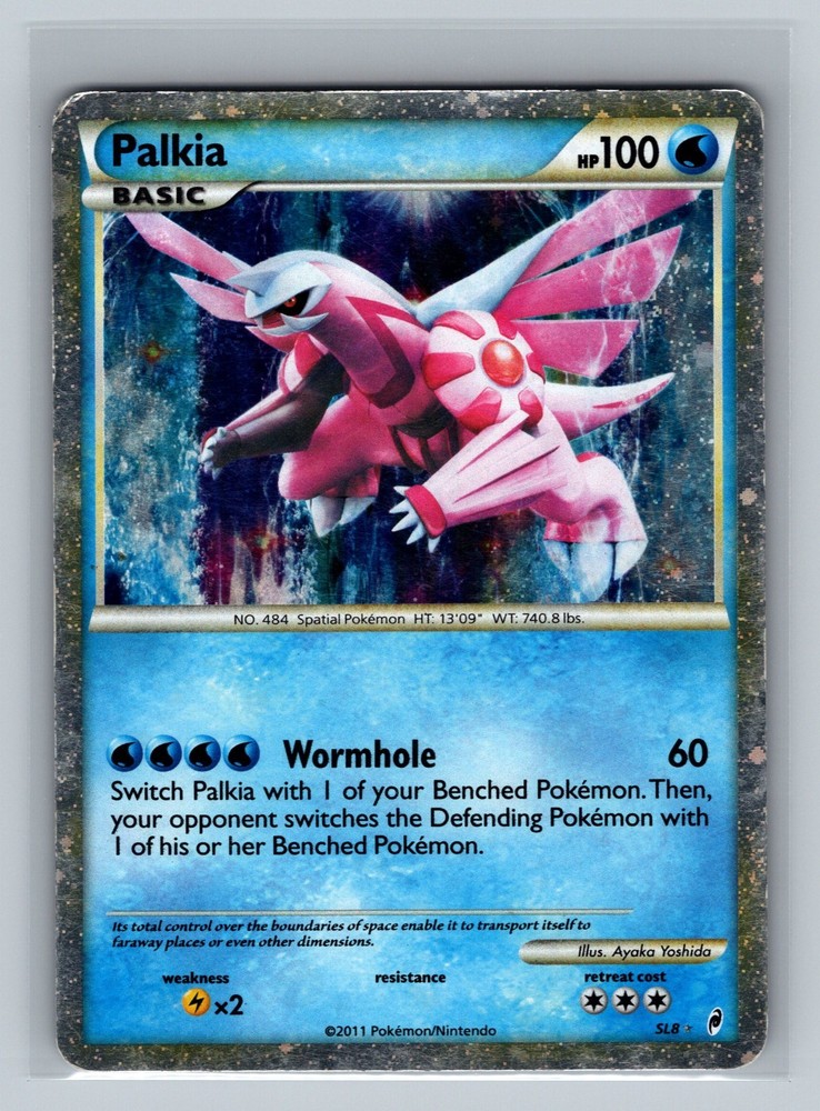 Palkia SL8 HOLO Pokemon TCG Card Call of Legends 2011 Shiny RARE Ayaka Yoshida