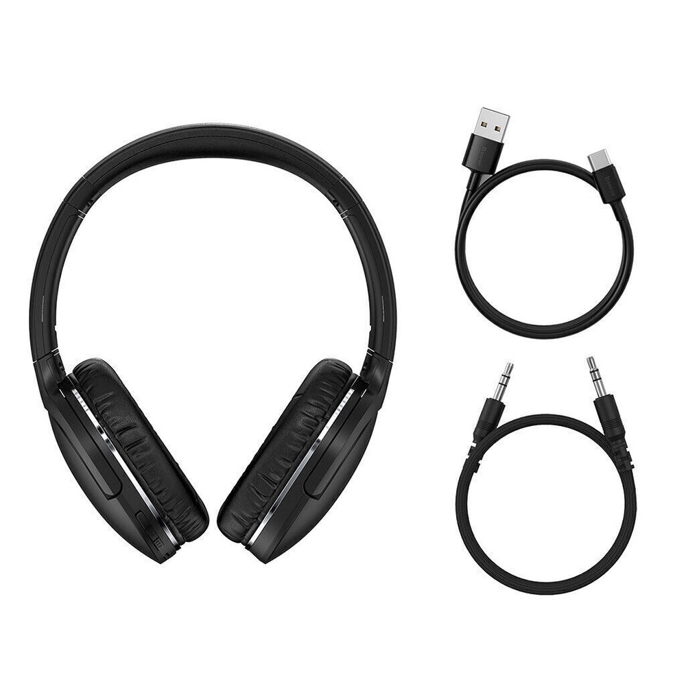 Baseus D02 Pro Wireless 5.0 Over-Ear Sports Gaming Headphones with Bass Boost