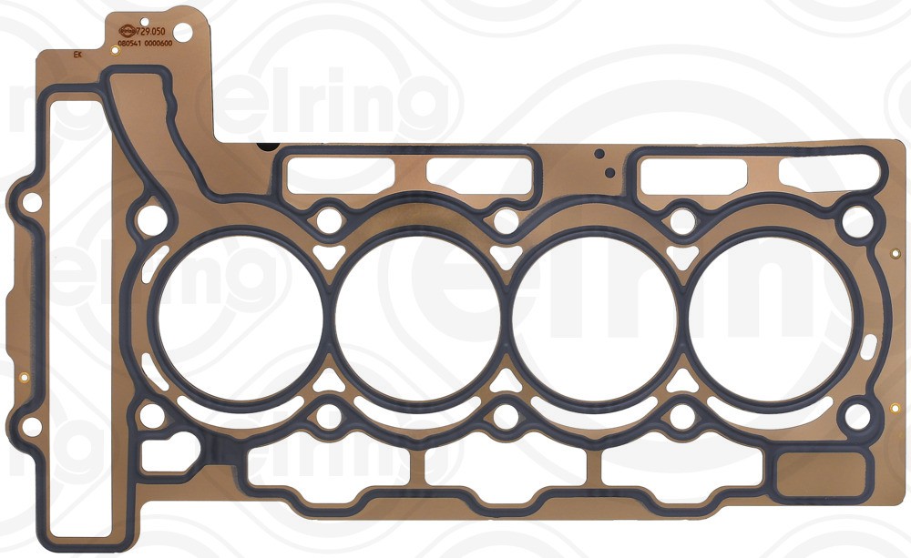 729.050 ELRING Dichtung, Zylinderkopf für CITROËN,DS,MINI,PEUGEOT