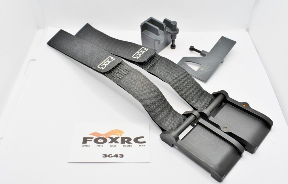 ARRMA Vorteks 223s 4x4 Battery Straps & Tray inserts USED FX3643