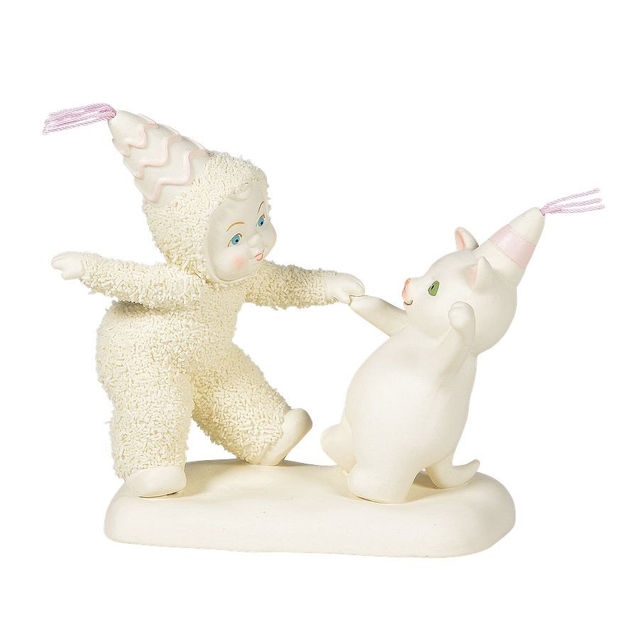 Dept.56 Snowbabies Birthday Dance Porcelain Figurine 6005820