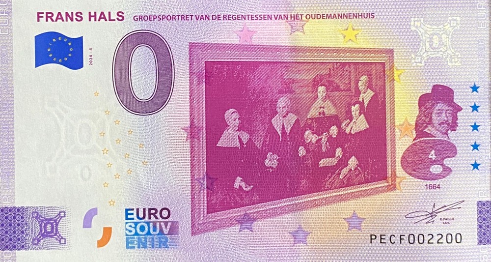 Ticket 0 Euro Frans Halls Groportrait Netherlands 2024 Number 2200