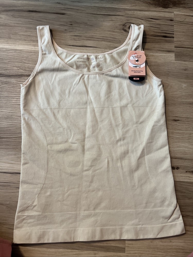 Women's NWT Shapermint Essentials All Day Tank 3X Comfort Fit