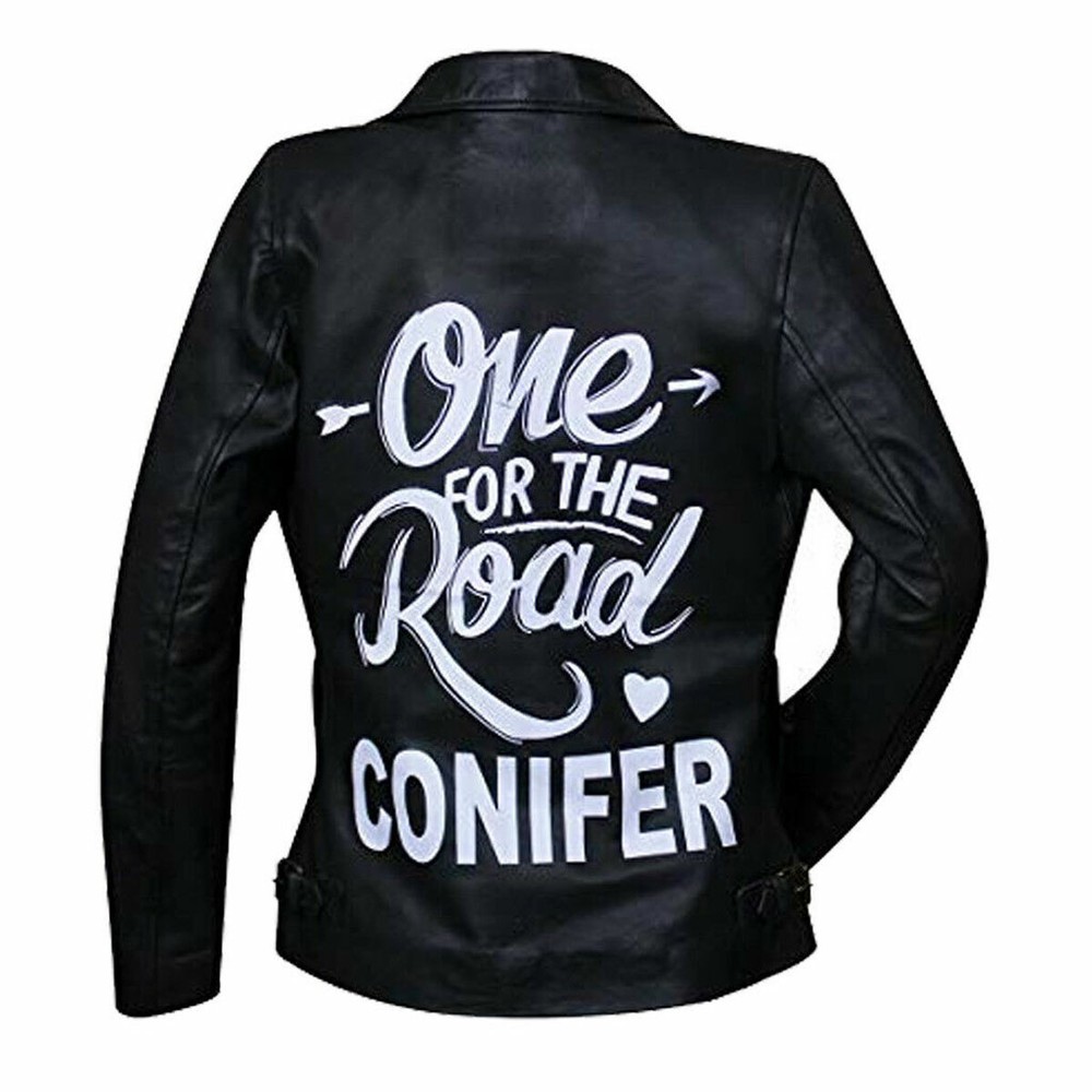 The One for The Road  Leather Jacket With Free Shipping