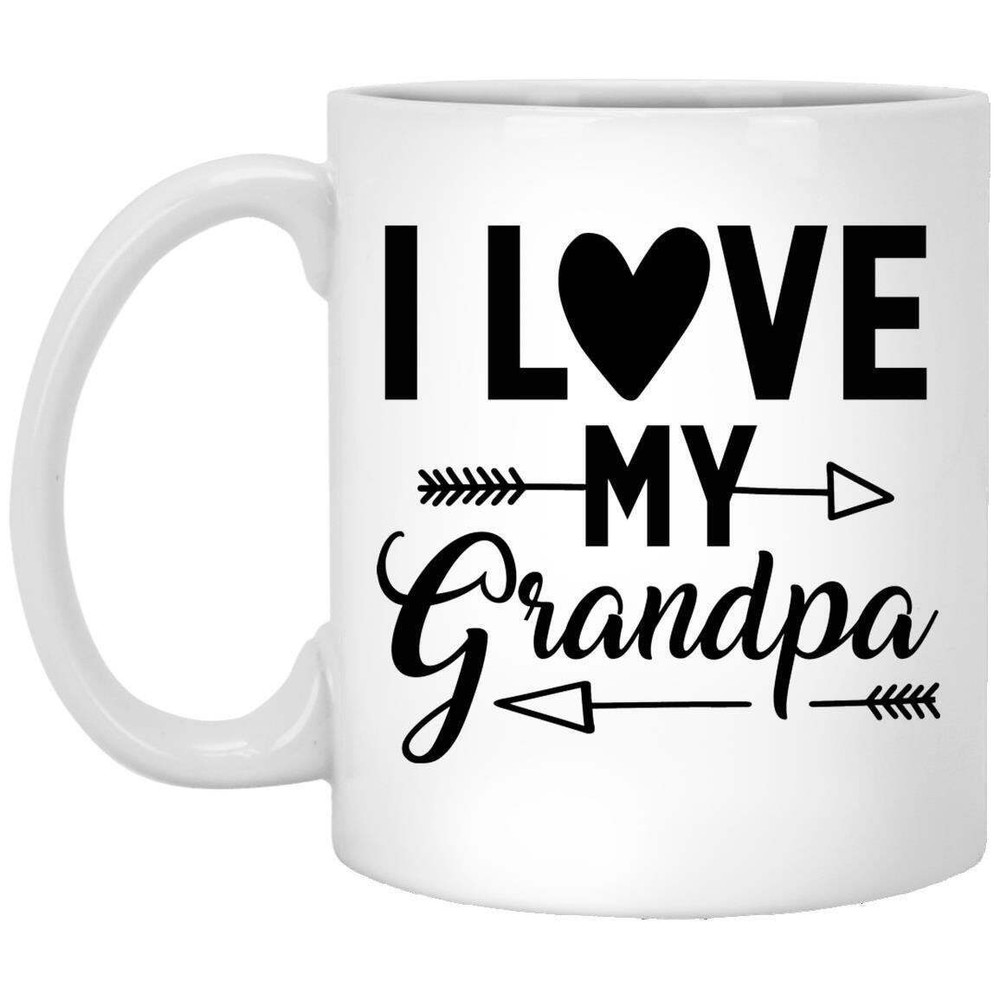 Best Grandpa Coffee Mug - Funny I Love My Grandpa Gift Idea  