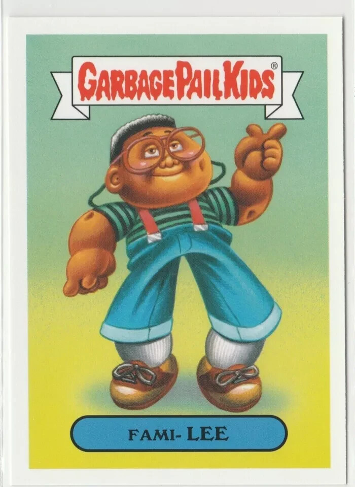 Fami-Lee 6b Garbage Pail Kids GPK 2019 We Hate the 90s Trading Card