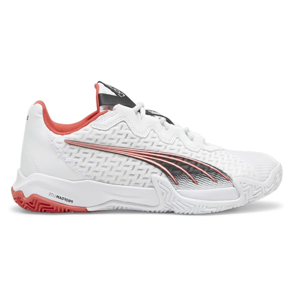 PUMA Nova Elite Court Mens White Pickleball Sneakers 10759702