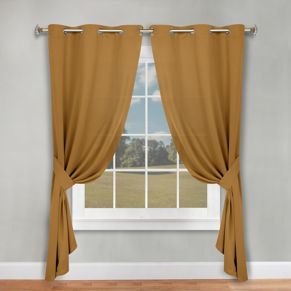 Blackout Curtains, Room Darkening, Bedroom, Drapes, Kitchen, Living Room Wind...