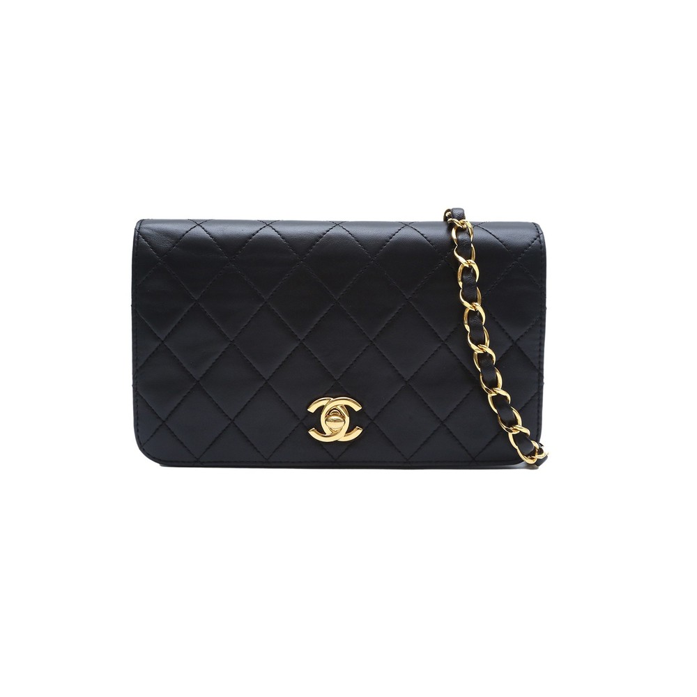 CHANEL Vintage Black Gold Hardware  Shoulderbag Buckle WOC 19 H255028915