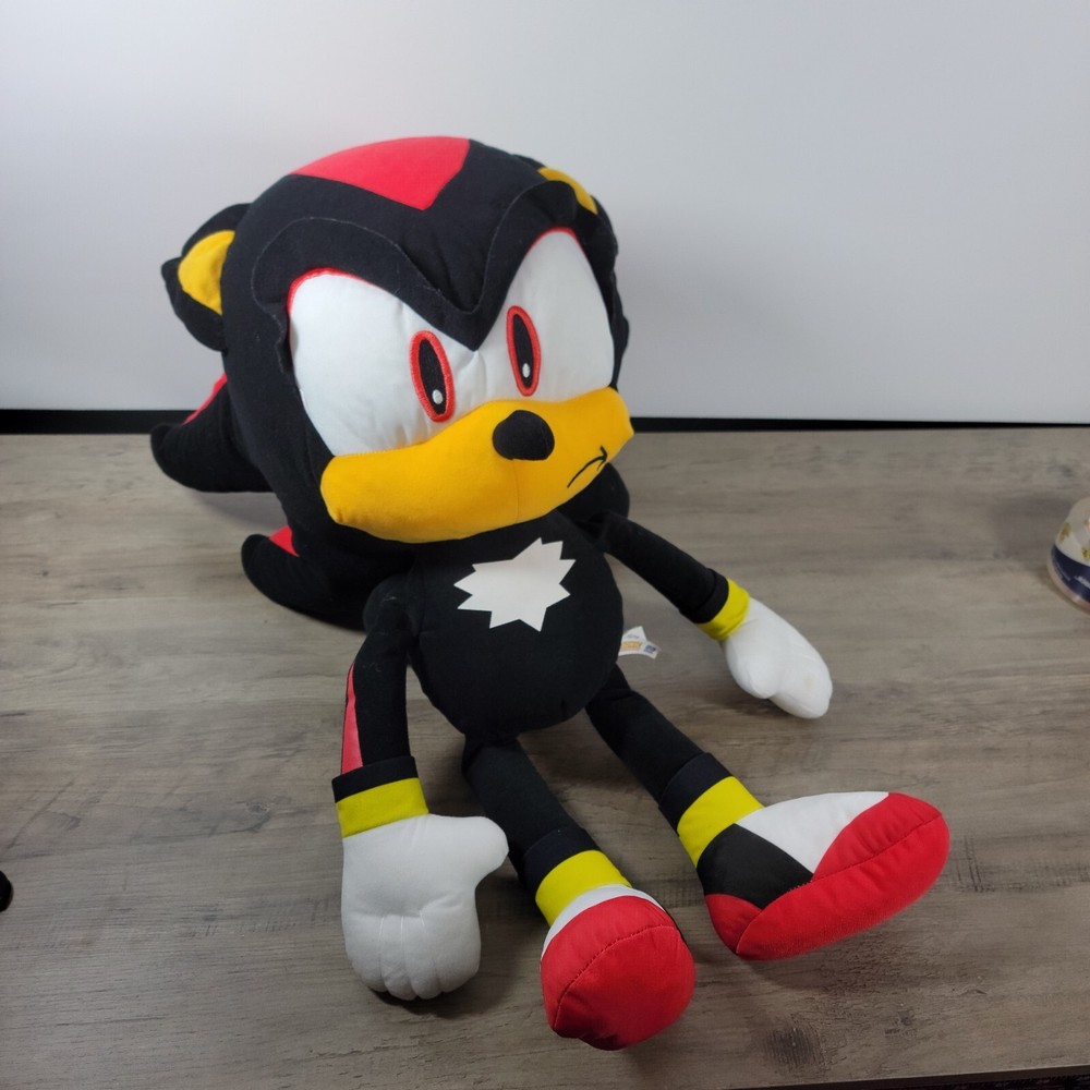 Official Sonic the Hedgehog Shadow Sega Toy Factory 24” Giant Plush Big Head