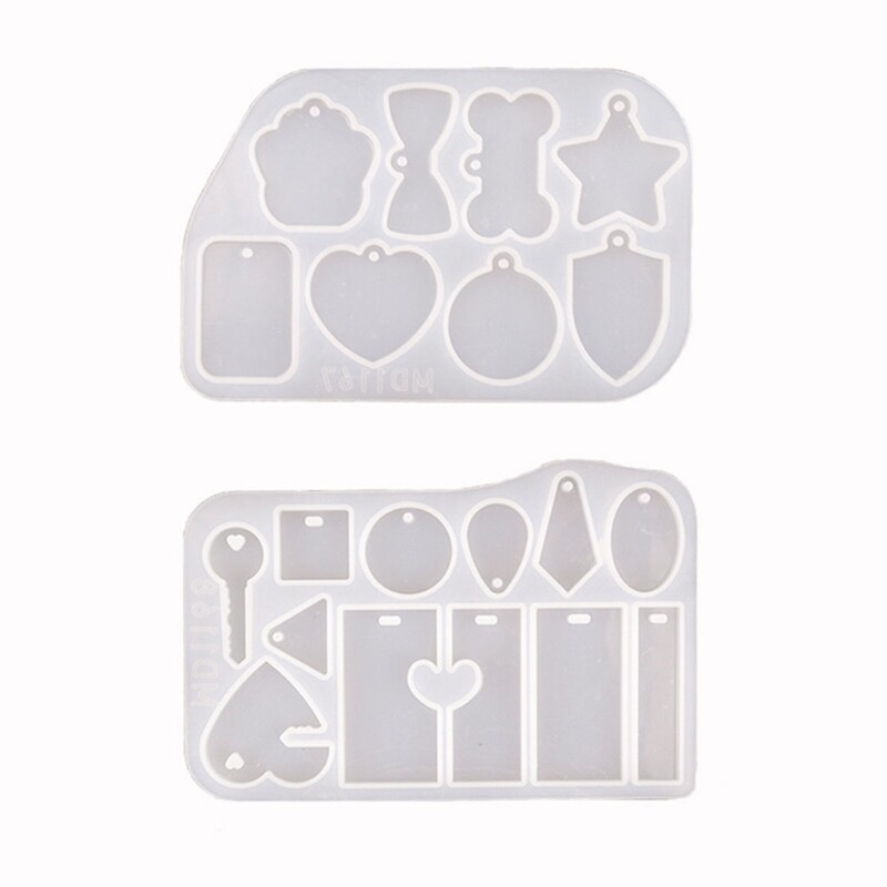 DIY Epoxy Resin Pet Dog Tag Silicone Mold for Pendants