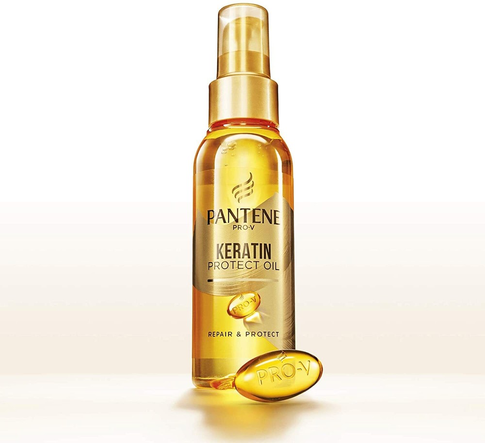 Pantene Pro-V Repair & Protect - Leave In Hair Oil, Keratin + Vitamin E 100ml
