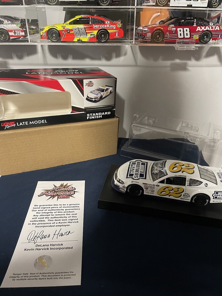 Kevin Harvick Signed Late Model Race Car Collectible