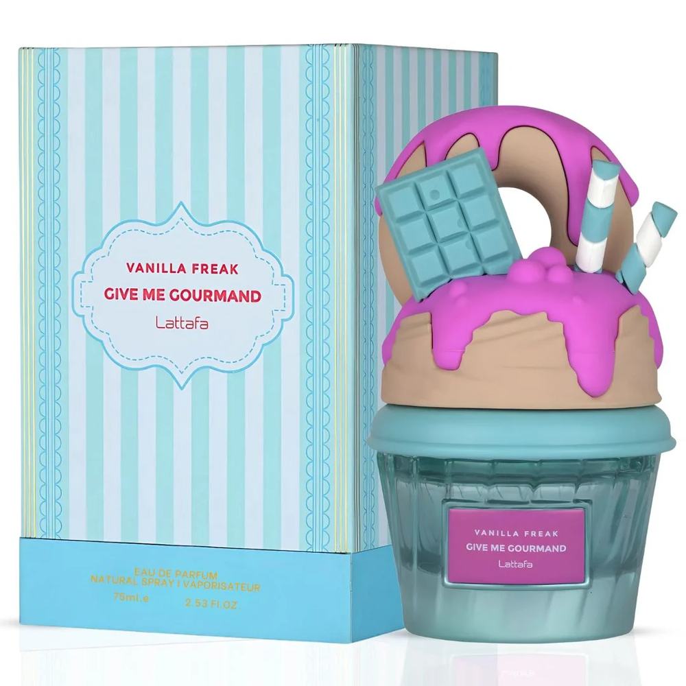 Vanilla Freak Eau de Parfum Spray 75ml (2.5 oz) by Lattafa