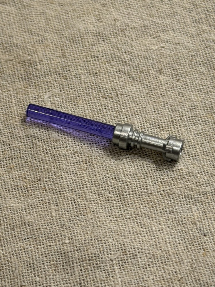 Lego Star Wars Purple Lightsaber, with metallic  hilt