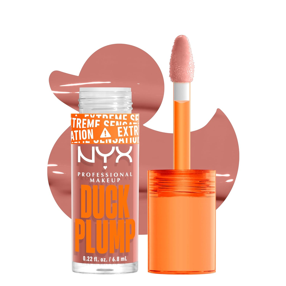 Spicy Ginger Duck Plump Lip Gloss with High Pigment