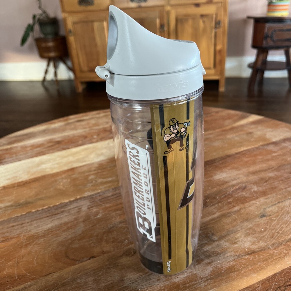 Tervis Water Bottle 24oz Purdue University Boilermakers Insulated Flip Top Gift