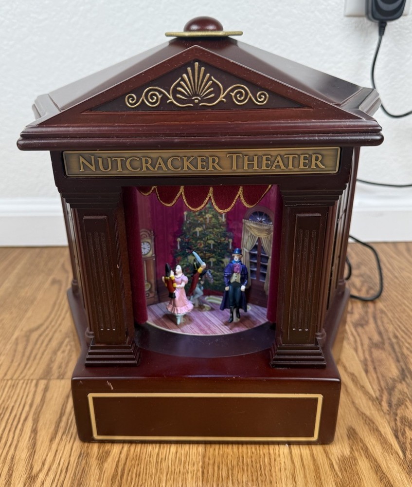 Mr Christmas Gold Label Nutcracker Suite Musical Animated Theater Box Works