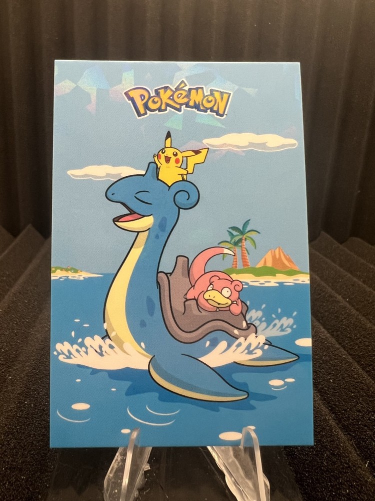 Slowpoke & Lapras - Cracked Ice Holo - Electric Pikachu Database - Pokemon