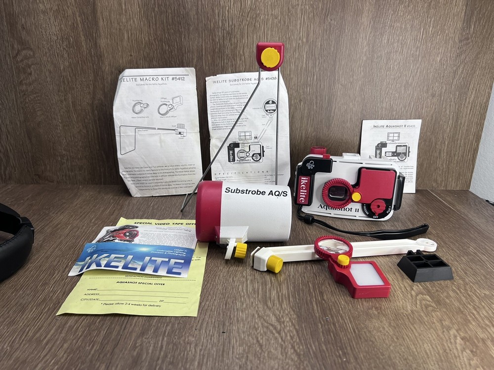 Ikelite AQua Shot 2 With underwater sub strobe Light Head Kit