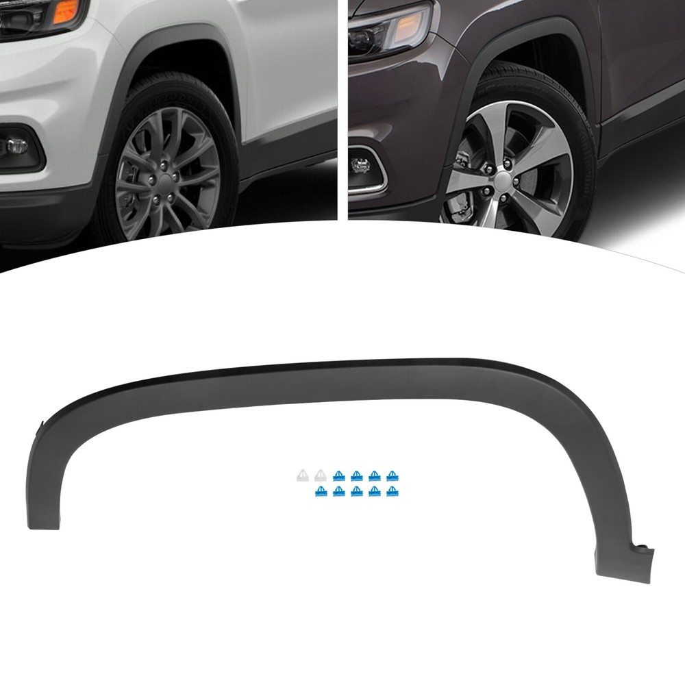 Fender Flares For 2019-2022 Jeep Cherokee Left Driver Side Front Fender Trim