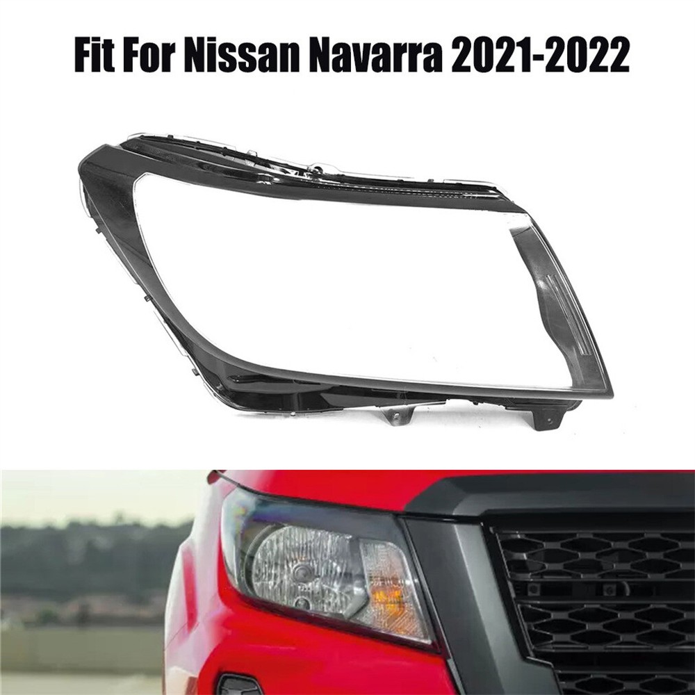 Right Side Headlight Headlamp Lens Cover 1Pcs Fit For Navarra 2021-2022