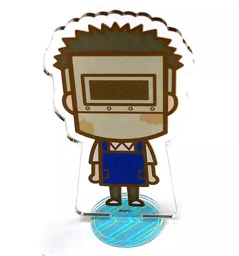 Acrylic Stand Panel Welding Mask Skeleton Bookstore Clerk Honda-San Princess Caf