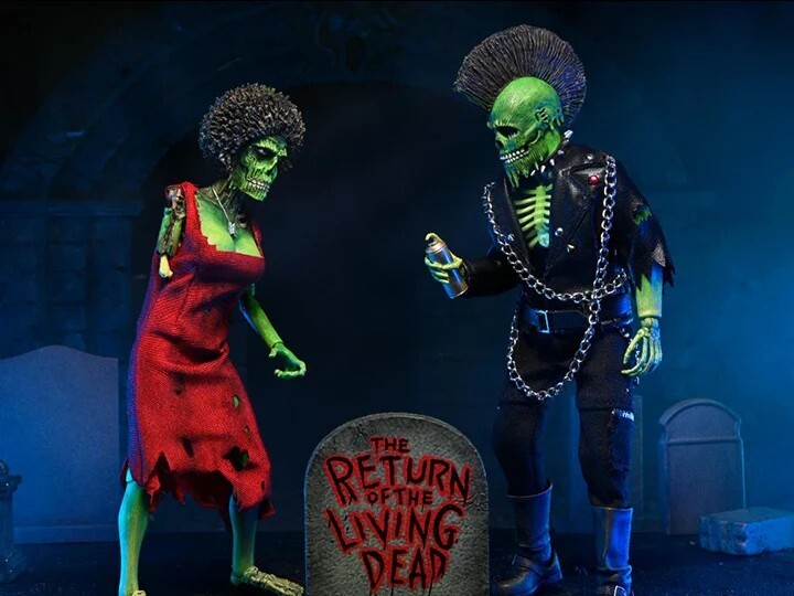 NECA RETURN OF THE LIVING DEAD  2-PACK TRASH & SUICIDE 18 cm -(PRE-ORDER)