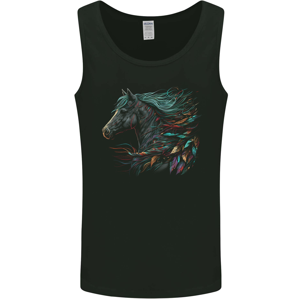 A Fantasy Horse With Feathers Pegasus Mens Vest Tank Top
