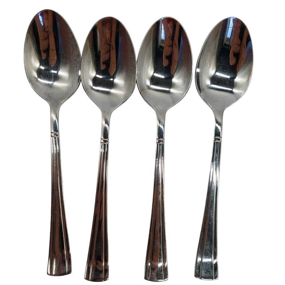 Cuisinart GEO 18/10 Stainless Steel 8-Inch Serving Spoons Set of 4
