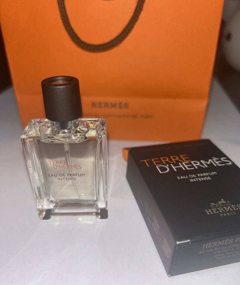 HERMES Terre d'Hermes Eau de parfum Intense Sample Spray 12.5 ml NEW